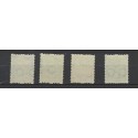 Nederland 50 met GRNU0013c "Amsterdam"Nachtuurkarakters VFU/gebr CV 100 €