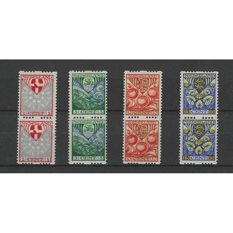 Nederland R74-77 Roltanding kind 1926 paartjes MH/ongebr CV 152 €  lees svp