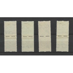 Netherlands R78-81Roltanding Child Welfare 1927 pairs MH/unused CV 80 €