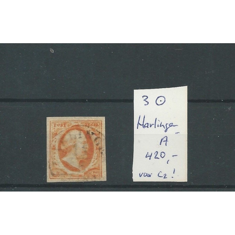 Netherlands  3  with "HARLINGEN-A"  Superb  CV 420 €