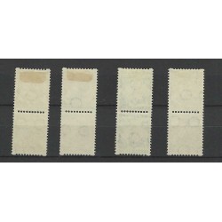 Netherlands R94-97 Syncopated perforation Child Welfare 1932 pairs MH/unused CV 133 €