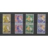 Netherlands R94-97 Syncopated perforation Child Welfare 1932 pairs MH/unused CV 133 €