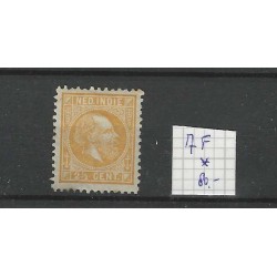 Dutch East Indies 7F Willem III 1873  MH/unused  CV 80 €