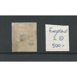 Engeland  nr 2 Queen Victoria 1840 VFU/gebr  CV 500 €