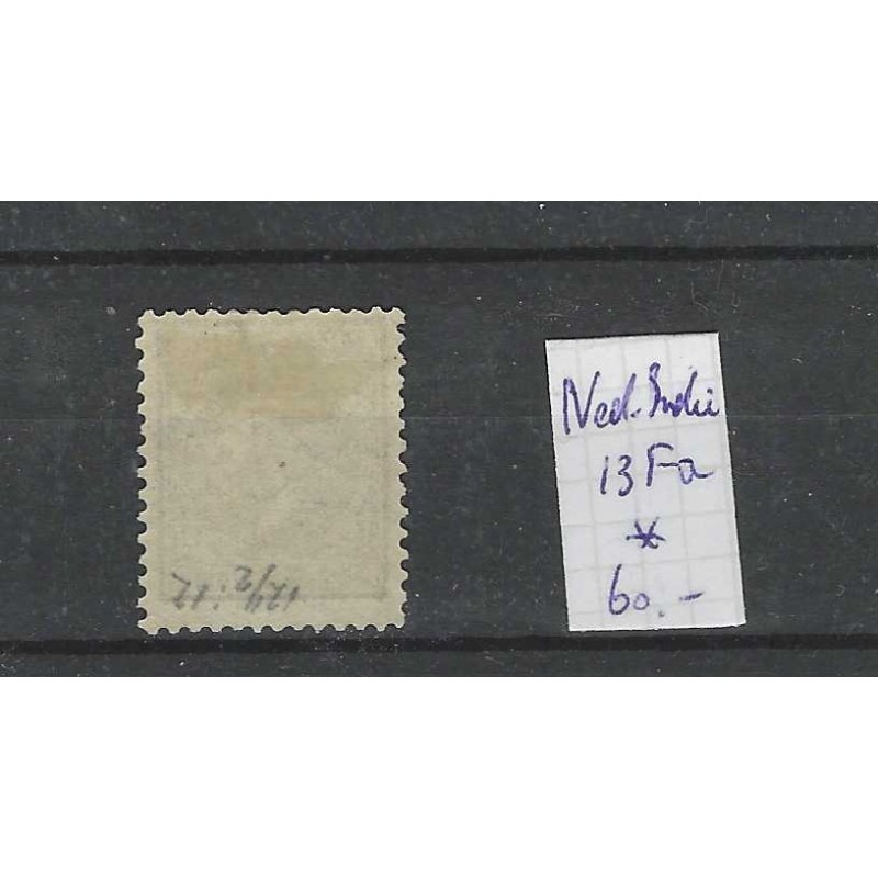 Dutch East Indies 13F Willem III 1873  MH/unused  CV 60 €