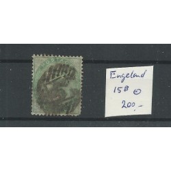 Great Britain  nr 15b Queen Victoria 1855 VFU/used  CV 200 €