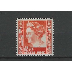 Ned. Indië 181 Wilhelmina   MNH/postfris  CV 25 €