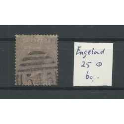 Great Britain  nr 25 Queen Victoria 1865 VFU/used  CV 60 €