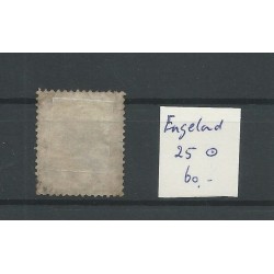 Great Britain  nr 25 Queen Victoria 1865 VFU/used  CV 60 €