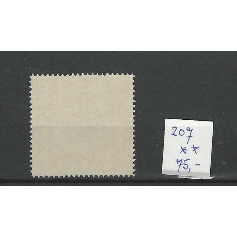 Dutch East Indies  207  Wilhelmina z. wm.  MNH CV 75 €