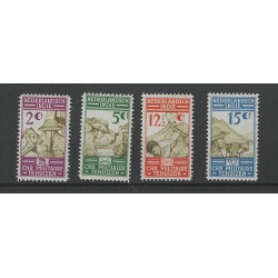 Dutch East Indies  217-220 Militaire Bond  MNH CV 50 €