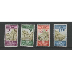 Ned. Indie  217-220 Militaire Bond  MNH/postfris CV 50 €