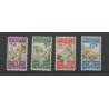 Dutch East Indies  217-220 Militaire Bond  MNH CV 50 €