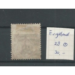 Great Britain  nr 28 Queen Victoria 1867 VFU/used  CV 30 €
