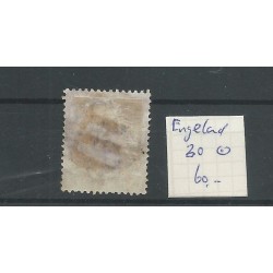 Great Britain  nr 30 Queen Victoria 1867 VFU/used  CV 60 €