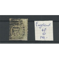 Engeland  nr 48 Queen Victoria 1877  VFU/gebr  CV 140 €