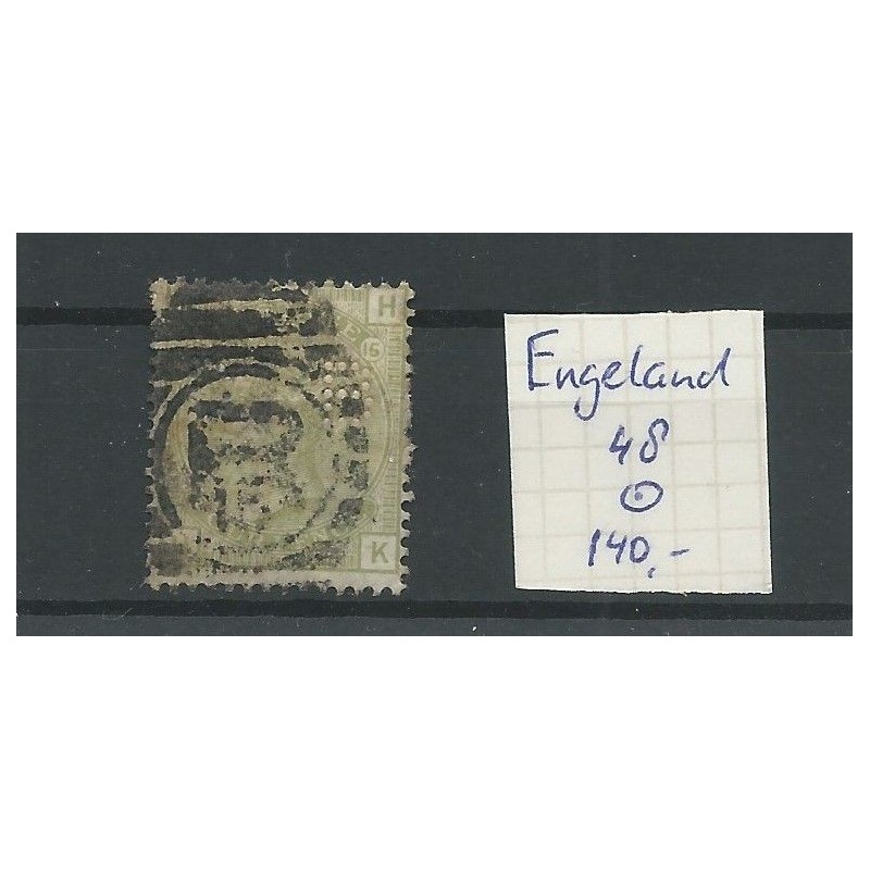 Great Britain  nr 48 Queen Victoria 1877  VFU/used  CV 140 €