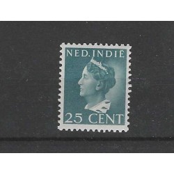 Ned. Indie  278 Wilhelmina  MNH/postfris CV 60 €