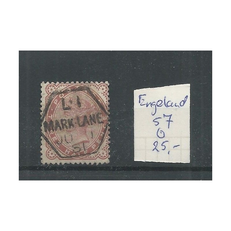 Great Britain  nr 57 Queen Victoria 1880  VFU/used  CV 25 €