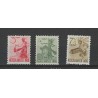 Ned. Indie  334-336 Inheemse damsers MNH/postfris  CV 2 €