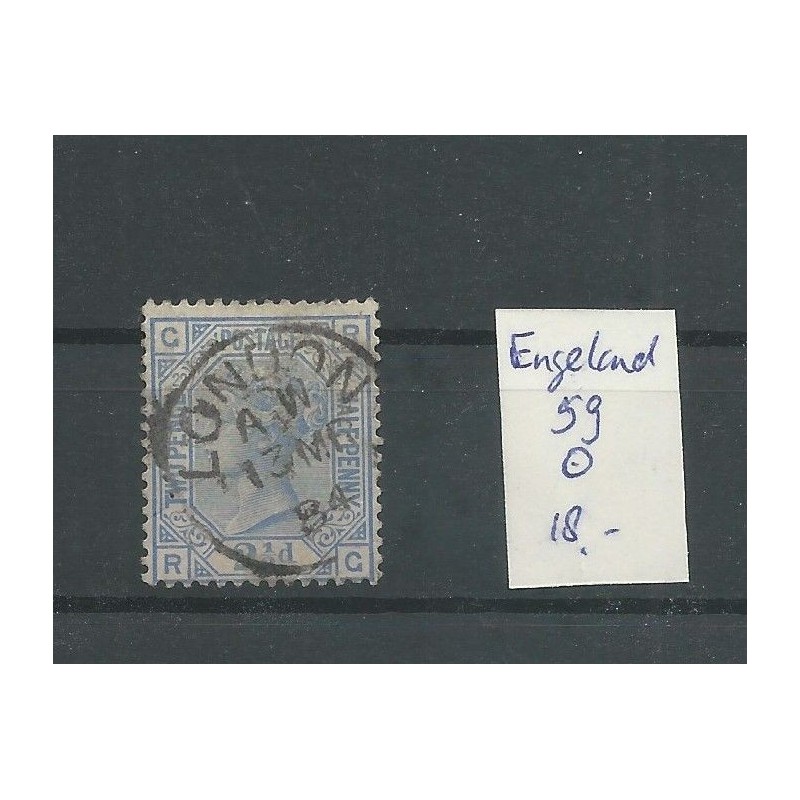 Great Britain  nr 59 Queen Victoria 1881  VFU/used  CV 18 €