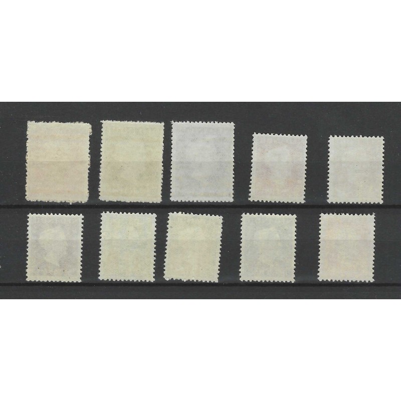 Dutch East Indies  337-346 Queen Wilhelmina MNH  CV 120 €