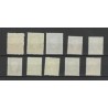 Dutch East Indies  337-346 Queen Wilhelmina MNH  CV 120 €