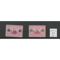 Dutch East Indies  LP11-12 Airmail 1930 MNH  CV 37€