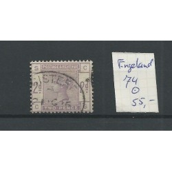 Great Britain  nr 74 Queen Victoria 1884  VFU/used  CV 55 €