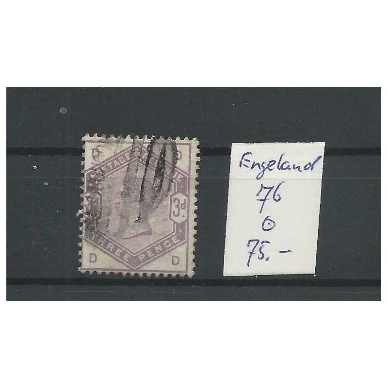 Great Britain  nr 76 Queen Victoria 1884  VFU/used  CV 75 €
