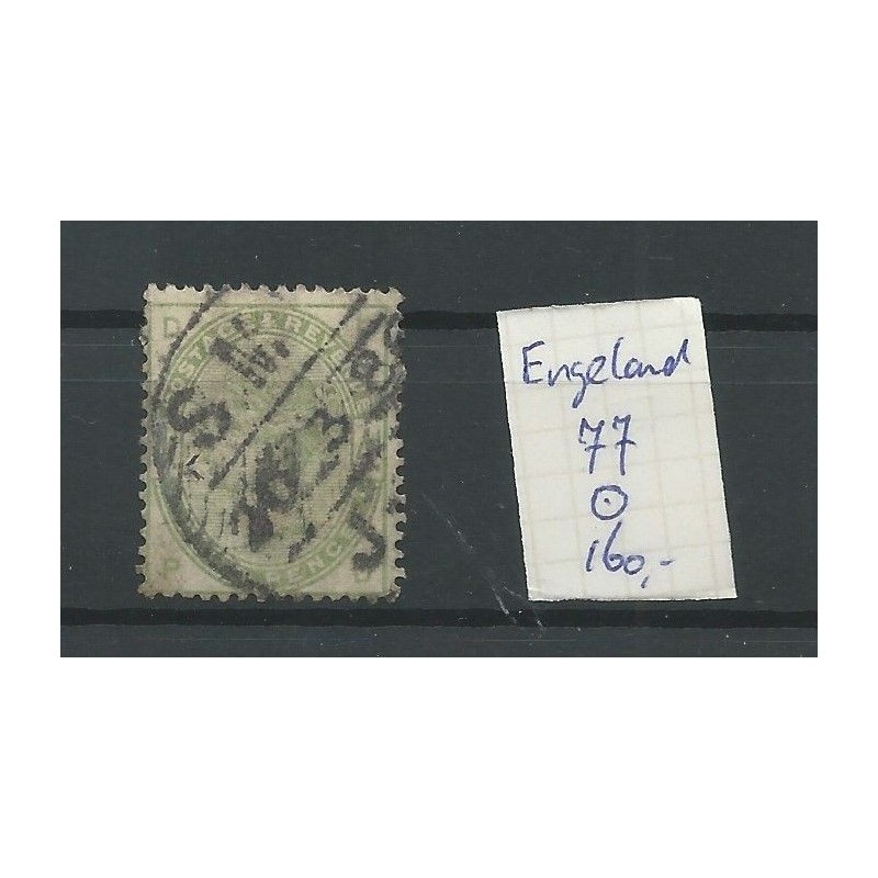 Engeland  nr 77 Queen Victoria 1884  VFU/gebr  CV 160 €