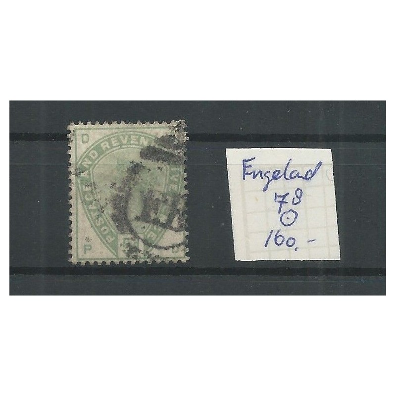 Great Britain  nr 78 Queen Victoria 1884  VFU/used  CV 160 €