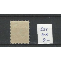 Dutch East Indies D25  Official MNH  CV 80 €