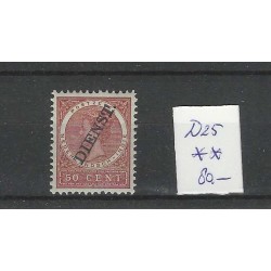 Dutch East Indies D25  Official MNH  CV 80 €