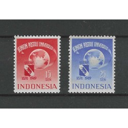 Ned. Indie/Indonesie 372-373 Wereldpostvereninging MNH  CV 2,80 €  PRACHT  !!