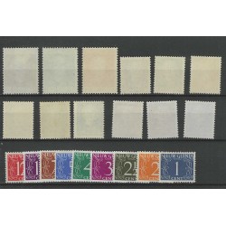 Ned. Nieuw Guinea1-21 Numeral and Juliana  MNH  CV 133 €  EXTREMELY FINE  !!