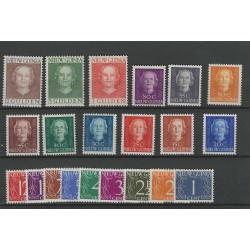 Ned. Nieuw Guinea1-21 Numeral and Juliana  MNH  CV 133 €  EXTREMELY FINE  !!