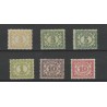 Curaçao 44,49,50,51,55, 56  CijferMNH/postfris  CV 110 €  EXTREMELY FINE  !!