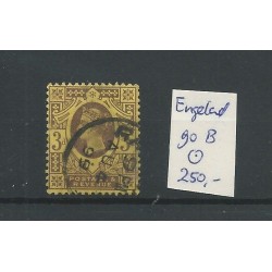 Great Britain  nr 90b Queen Victoria 1891 VFU/used  CV 250 €