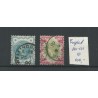 Engeland  nr 100-101 Queen Victoria 1900 VFU/gebr  CV 100 €