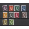 Curacao 168-177 Wilhelmina  MNH/postfris CV 22 €  PRACHT  !!