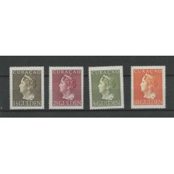 Curaçao 178-181 Wilhelmina  MNH CV 415 €  Certificate  !!
