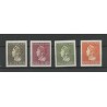 Curaçao 178-181 Wilhelmina  MNH CV 415 €  Certificate  !!