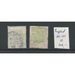 Great Britain  nr 100-101 Queen Victoria 1900 VFU/used  CV 100 €
