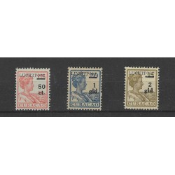 Curacao LP1-3 Luchtpost 1929  MNH/postfris CV 250 € Pracht  !!