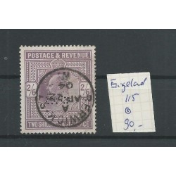 Great Britain  nr 115 King Edward VII 1902 VFU/used  CV 90 €