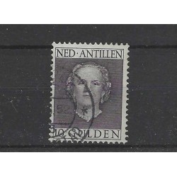 Curaçao 233 Queen Juliana 10Gld VFU/used CV 85 € Extremely fine  !!