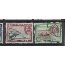 Curaçao LP26-40 Airmail 1942 VFU/used CV 80 € Extremely fine  !!
