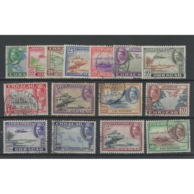 Curacao LP26-40 Luchtpost 1942 VFU/gebr CV 80 € Pracht  !!