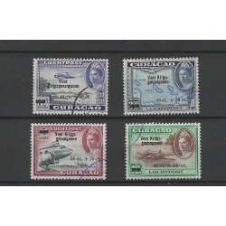 Curacao LP41-44  Luchtpost 1943 VFU/gebr CV 40 € Pracht  !!